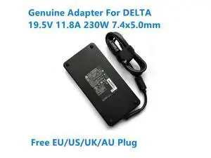 19.5V 11.8A 230W DELTA ADP-230DB F ADP-230EB T AC Adapter For MSI GT70 16F3 16F4 GT72 GE73 Laptop Power Supply Charger 19.5V 11.8A 230W DELTA ADP-230DB F ADP-230EB T AC Adapter For MSI GT70 16F3 16F4 GT72 GE73 Laptop Power Supply Charger