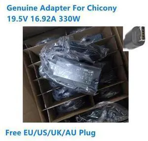 19.5V 16.92A 16.9A 330W Chicony A20-330P1A A17-330P2A Power Supply AC Adapter For MSI Gaming Laptop Power Charger 19.5V 16.92A 16.9A 330W Chicony A20-330P1A A17-330P2A Power Supply AC Adapter For MSI Gaming Laptop Power Charger