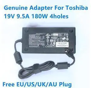 PA3546E-1AC3 19V 9.5A 180W 4Holes PA5084E-1AC3 AC Adapter For Toshiba Qosmio W50 X770 X775 X870 Gaming Laptop Charger PA3546E-1AC3 19V 9.5A 180W 4Holes PA5084E-1AC3 AC Adapter For Toshiba Qosmio W50 X770 X775 X870 Gaming Laptop Charger