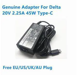 5V 2.25A 12V 2.25A 20V 2.25A 45W TYPE-C USB-C AC Adapter For Delta ADP-45PE B Laptop Power Supply Charger 5V 2.25A 12V 2.25A 20V 2.25A 45W TYPE-C USB-C AC Adapter For Delta ADP-45PE B Laptop Power Supply Charger