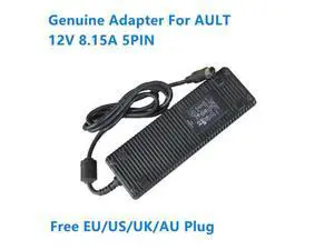 12V 8.15A 5pin PW132 PW132RA1200F02 AC Adapter For AULT ITE Power Supply Charger 12V 8.15A 5pin PW132 PW132RA1200F02 AC Adapter For AULT ITE Power Supply Charger