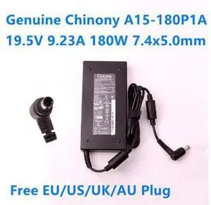 Chinony 19.5V 9.23A 180W 7.4x5.0mm A15-180P1A A180A019L A180A012L AC Adapter For MSI GS65 GL73 MS-17C5 Laptop Charger Chinony 19.5V 9.23A 180W 7.4x5.0mm A15-180P1A A180A019L A180A012L AC Adapter For MSI GS65 GL73 MS-17C5 Laptop Charger