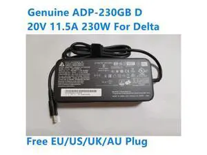 DELTA 20V 11.5A 230W ADP-230GB D Gaming Laptop Charger AC Adapter For MSI GP76 GE66 GE76 A17-230P1B Power Supply DELTA 20V 11.5A 230W ADP-230GB D Gaming Laptop Charger AC Adapter For MSI GP76 GE66 GE76 A17-230P1B Power Supply