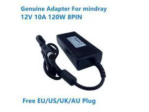 12V 10A 120W 8PIN ADP1210-01 Power Supply AC Adapter For mindray M5 M7 MEDICAL Power Charger 12V 10A 120W 8PIN ADP1210-01 Power Supply AC Adapter For mindray M5 M7 MEDICAL Power Charger