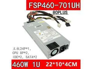 PC PSU For FSP 80plus Bronze 1U 460W Power Supply FSP460-701UH FSP460-701UG PC PSU For FSP 80plus Bronze 1U 460W Power Supply FSP460-701UH FSP460-701UG