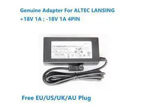 18V 1A 4PIN 9606+00226-1MOC Power Supply AC Adapter For ALTEC LANSING Audio Power Supply Charger 18V 1A 4PIN 9606+00226-1MOC Power Supply AC Adapter For ALTEC LANSING Audio Power Supply Charger