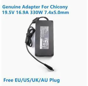 19.5V 16.9A 330W 7.4x5.0mm Chicony A17-330P2A Power Supply AC Adapter For A330A010P Laptop Charger 19.5V 16.9A 330W 7.4x5.0mm Chicony A17-330P2A Power Supply AC Adapter For A330A010P Laptop Charger