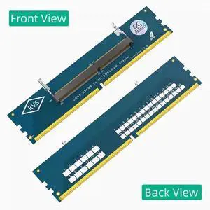 DDR5 notebook memory slot to DDR5 desktop adapter card SO DDR5 to DDR5 HF version DDR5 notebook memory slot to DDR5 desktop adapter card SO DDR5 to DDR5 HF version