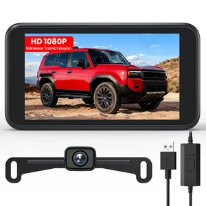 5 Wireless Backup Camera with 1080P Dual-Channel Monitor Easy Install for Powered by USB Boost Cable, Stable Real-Time View, IP69K Waterproof Night Vision for Car SUV Truck Pickup 5 Wireless Backup Camera with 1080P Dual-Channel Monitor Easy Install for Powered by USB Boost Cable, Stable Real-Time View, IP69K Waterproof Night Vision for Car SUV Truck Pickup