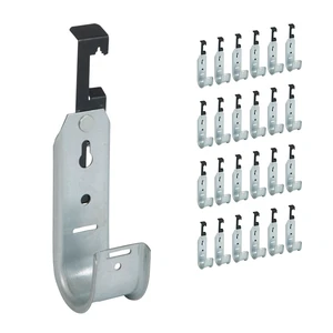 Batwing J Hook 1-5/16 Without Retainer Clip - Galvanized Steel Cable Management Hooks for Hanging Cable to Hanger Wire and Threaded Rod - Rust-Resistant, EIA and TIA Compliant, 1-5/16 in 25 Pack Batwing J Hook 1-5/16 Without Retainer Clip - Galvanized Steel Cable Management Hooks for Hanging Cable to Hanger Wire and Threaded Rod - Rust-Resistant, EIA and TIA Compliant, 1-5/16 in 25 Pack