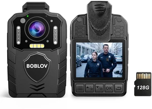 KJ25 1080P Body Camera, 10-13H Battery Night Vision 128G Body Cam 3000mAh battery, 10-13H recording, external TF card exchange for hiking, delivery, law enforcement and pet walking KJ25 1080P Body Camera, 10-13H Battery Night Vision 128G Body Cam 3000mAh battery, 10-13H recording, external TF card exchange for hiking, delivery, law enforcement and pet walking
