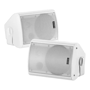 4 Inch 200W Indoor/Outdoor Bluetooth 5.1 Waterproof Wall-Mounted Speakers, Wireless Multi-Speaker Sync with IR Remote, for Patio, Garage, Home, Backyard(401BLE,White,Pair) 4 Inch 200W Indoor/Outdoor Bluetooth 5.1 Waterproof Wall-Mounted Speakers, Wireless Multi-Speaker Sync with IR Remote, for Patio, Garage, Home, Backyard(401BLE,White,Pair)