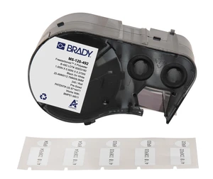 Authentic (M5-120-492) FreezerBondz Ultra-Thin Cryogenic Polyester LBL 0.5 x 1 x 0.375Dia Black on White, 240 Labels. for use with the BMP51 and M511 Label Printers Authentic (M5-120-492) FreezerBondz Ultra-Thin Cryogenic Polyester LBL 0.5 x 1 x 0.375Dia Black on White, 240 Labels. for use with the BMP51 and M511 Label Printers