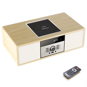 Nostalgic Bluetooth Stereo System for Home, Vintage Micro HiFi Systems CD Player,with Bluetooth Audio Streaming,FM Radio,USB Port,Aux-in,Earphone Port (Wood Color) Nostalgic Bluetooth Stereo System for Home, Vintage Micro HiFi Systems CD Player,with Bluetooth Audio Streaming,FM Radio,USB Port,Aux-in,Earphone Port (Wood Color)
