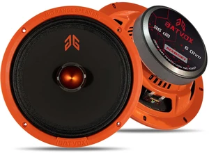 MX80E1 Loudspeaker 8 Inch Midrange 560 Watts 6 Ohms Orange Bullet, Premium Quality Audio Door Speakers for Car or Truck Stereo Sound System, Orange (2 Speakers) MX80E1 Loudspeaker 8 Inch Midrange 560 Watts 6 Ohms Orange Bullet, Premium Quality Audio Door Speakers for Car or Truck Stereo Sound System, Orange (2 Speakers)