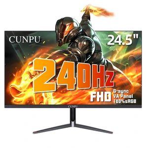 24 Inch 240Hz Gaming Monitor, 1080p FHD, Fast VA Panel, 1ms Adaptive Sync, Ultra Slim Frame, 16.7M Colors, sRGB 100%, HDMI 2.1 & DP 1.4, VESA, Eye Care, for PS5, Xbox, Gaming Computer Monitor 24 Inch 240Hz Gaming Monitor, 1080p FHD, Fast VA Panel, 1ms Adaptive Sync, Ultra Slim Frame, 16.7M Colors, sRGB 100%, HDMI 2.1 & DP 1.4, VESA, Eye Care, for PS5, Xbox, Gaming Computer Monitor