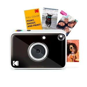 Printomatic+ Instant Print Digital Camera (Black) 10MP Portable Camera with Interactive RGB LED Status Indicator, Prints Full-Color Photos on Zink 2x3 Sticky-Backed Photo Paper - Easy & Fun Printomatic+ Instant Print Digital Camera (Black) 10MP Portable Camera with Interactive RGB LED Status Indicator, Prints Full-Color Photos on Zink 2x3 Sticky-Backed Photo Paper - Easy & Fun