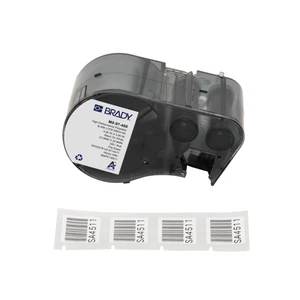 Authentic (M5-97-488) Solvent Resistant Polyester Labels 0.9 in H x 0.9 in W Black on White, 280 Labels. for use with The BMP51 and M511 Label Printers Authentic (M5-97-488) Solvent Resistant Polyester Labels 0.9 in H x 0.9 in W Black on White, 280 Labels. for use with The BMP51 and M511 Label Printers
