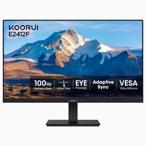 24" FHD 1080P 100Hz Computer Monitor, PC Gaming Screen VA Panel with Adaptive-Sync, TÜV Rheinland Certified Eye Care, VESA Mountable, Tilt, Black (2026) 24" FHD 1080P 100Hz Computer Monitor, PC Gaming Screen VA Panel with Adaptive-Sync, TÜV Rheinland Certified Eye Care, VESA Mountable, Tilt, Black (2026)