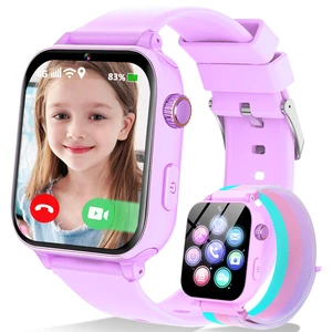 4G Kids Smart Watch Phone GPS, Smartwatch for Boys Girls Ages 4-12 Years with Video Call Chat Class Mode SOS Camera Alarm Games Parental App Touch Watch Gifts for Children (Includes SIM Card) Purple 4G Kids Smart Watch Phone GPS, Smartwatch for Boys Girls Ages 4-12 Years with Video Call Chat Class Mode SOS Camera Alarm Games Parental App Touch Watch Gifts for Children (Includes SIM Card) Purple