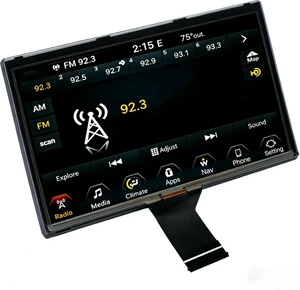 7" Uconnect Screen Replacement LCD Display for Jeep Compass Renegade 2017-2021 TDO-WXGA0700K00057-V1 TDO-WXGA0700K00033-V2 without Bracket 7" Uconnect Screen Replacement LCD Display for Jeep Compass Renegade 2017-2021 TDO-WXGA0700K00057-V1 TDO-WXGA0700K00033-V2 without Bracket