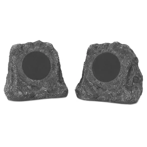 Victrola Outdoor Rock Speaker (Pair) IPX4 Rechargeable Outdoor Bluetooth Speakers for Garden, Patio, Built for All Seasons, Wireless Music Streaming (Charcoal) Victrola Outdoor Rock Speaker (Pair) IPX4 Rechargeable Outdoor Bluetooth Speakers for Garden, Patio, Built for All Seasons, Wireless Music Streaming (Charcoal)