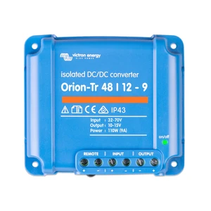 Orion-Tr DC to DC Converter - 48/12-Volt 9 amp 110-Watt IP43 Protected, for Dual Battery Systems, Isolated Orion-Tr DC to DC Converter - 48/12-Volt 9 amp 110-Watt IP43 Protected, for Dual Battery Systems, Isolated