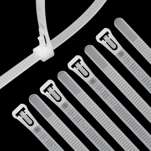 500 PCS Reusable White Zip Ties 16 inch, Releasable Zip Ties, Adjustable Wire Cable Ties,For Multi-Purpose Use Indoor And Outdoor Plastic Wire Ties 500 PCS Reusable White Zip Ties 16 inch, Releasable Zip Ties, Adjustable Wire Cable Ties,For Multi-Purpose Use Indoor And Outdoor Plastic Wire Ties