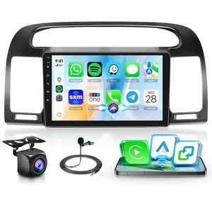 Linux Car Stereo for Toyota Camry 2000-2006 Wireless Carplay Wireless Android Auto, 9'' IPS Touchscreen Mirror Link YouTube Video Vi-Link Car Radio Bluetooth FM/RDS DSP SWC Backup Camera Linux Car Stereo for Toyota Camry 2000-2006 Wireless Carplay Wireless Android Auto, 9'' IPS Touchscreen Mirror Link YouTube Video Vi-Link Car Radio Bluetooth FM/RDS DSP SWC Backup Camera