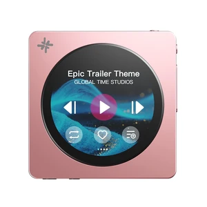 DISC Portable HiFi Music Player, Dual DAC Digital Audio Player with 3.5mm & 4.4mm Outputs, Bluetooth 5.4 LDAC,Touchscreen (Pink) DISC Portable HiFi Music Player, Dual DAC Digital Audio Player with 3.5mm & 4.4mm Outputs, Bluetooth 5.4 LDAC,Touchscreen (Pink)