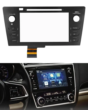 Touch Screen Digitizer Radio Replacement for 2018 2019 Subaru Legacy & Outback 86471-AL65A 86471-AL68A 86471-AL65B 86471-AL66A with MAP Button Touch Screen Digitizer Radio Replacement for 2018 2019 Subaru Legacy & Outback 86471-AL65A 86471-AL68A 86471-AL65B 86471-AL66A with MAP Button