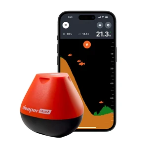 Start Fish Finder - Portable and Depth Finder for Recreational Fishing from Dock, Shore, Bank or Kayak Castable Smart Sonar with Free User Friendly App Start Fish Finder - Portable and Depth Finder for Recreational Fishing from Dock, Shore, Bank or Kayak Castable Smart Sonar with Free User Friendly App