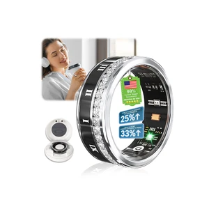 10 Gen Diamond Smart Ring and Wireless Charging CaseIndustry Ranking No.1 0 Measurement Error 2026 Smart Ring for Women & Men for Sleep Tracking Wearable Device,Fitness Ring 11# 10 Gen Diamond Smart Ring and Wireless Charging CaseIndustry Ranking No.1 0 Measurement Error 2026 Smart Ring for Women & Men for Sleep Tracking Wearable Device,Fitness Ring 11#