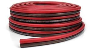 Kord Speaker Kable 10 Gauge Oxygen Free Copper Speaker Wire 50' Red/Black Kord Speaker Kable 10 Gauge Oxygen Free Copper Speaker Wire 50' Red/Black