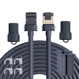 Starlink Cable Gen 3 for Standard 4/4X/V5, 150FT/45M Waterproof Replacement 24AWG, 2000Mbps,150FT/45M,Starlink Mini/Extension/Ethernet Cable Accessories;Waterproof PVC Jacket,End Caps,for Gen3/Mini/V3 Starlink Cable Gen 3 for Standard 4/4X/V5, 150FT/45M Waterproof Replacement 24AWG, 2000Mbps,150FT/45M,Starlink Mini/Extension/Ethernet Cable Accessories;Waterproof PVC Jacket,End Caps,for Gen3/Mini/V3