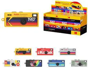 Mini Digital Camera Keychain Set - 6PC CHARMERA, 1.6 Megapixels, Micro SD Card, Beginners Teens Adul Mini Digital Camera Keychain Set - 6PC CHARMERA, 1.6 Megapixels, Micro SD Card, Beginners Teens Adul