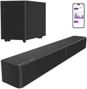 Poseidon M40 2026 Model Sound Bar Wireless Subwoofer, Dolby Atmos, 240W Peak, 2.1ch Smart TV, App, H Poseidon M40 2026 Model Sound Bar Wireless Subwoofer, Dolby Atmos, 240W Peak, 2.1ch Smart TV, App, H