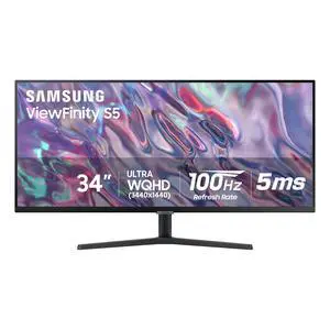 ViewFinity S50GC Series 34 Ultra-WQHD Monitor, 100Hz, 5ms, HDR10, AMD FreeSync, Eye Care, Borderless ViewFinity S50GC Series 34 Ultra-WQHD Monitor, 100Hz, 5ms, HDR10, AMD FreeSync, Eye Care, Borderless