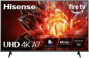 50 Class A7 Series 4K UHD Smart Fire TV (Model 50A7NF, 2025) Alexa Voice Remote 50 Class A7 Series 4K UHD Smart Fire TV (Model 50A7NF, 2025) Alexa Voice Remote