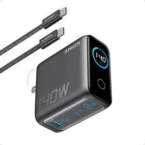 140W Max 4-Port GaN USB C Fast Charger Smart Display and Touch Controls MacBook Pro, iPad, iPhone 17 140W Max 4-Port GaN USB C Fast Charger Smart Display and Touch Controls MacBook Pro, iPad, iPhone 17