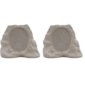 Portable Outdoor Speaker Pair Rock Speaker Connect Stone Bluetooth 5.3 22-Hr Battery Solar Charging Portable Outdoor Speaker Pair Rock Speaker Connect Stone Bluetooth 5.3 22-Hr Battery Solar Charging