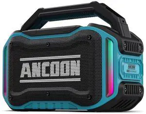 Wireless Bluetooth Speaker 80W Peak Loud Bass, 20H Playtime, IPX6 Waterproof, Large Portable Jobsite Wireless Bluetooth Speaker 80W Peak Loud Bass, 20H Playtime, IPX6 Waterproof, Large Portable Jobsite