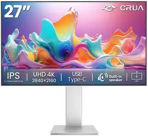 27 4K UHD Monitor, 60Hz IPS Panel Built-in Speakers, AMD FreeSync, USB Type-C, 98 DCI-P3, Height Adj 27 4K UHD Monitor, 60Hz IPS Panel Built-in Speakers, AMD FreeSync, USB Type-C, 98 DCI-P3, Height Adj