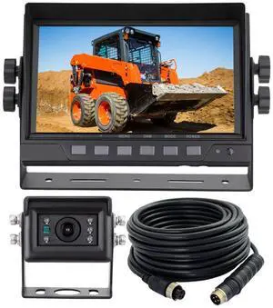 7" 1080P AHD Wired Reverse Rear View Backup Camera System,Guide line,IP69K No Water Leakage Camera, Night Vision, Vibration Proof 10G for Tractor/Truck/Excavator/Caravan/Skid Steer/Heavy Equipment 7" 1080P AHD Wired Reverse Rear View Backup Camera System,Guide line,IP69K No Water Leakage Camera, Night Vision, Vibration Proof 10G for Tractor/Truck/Excavator/Caravan/Skid Steer/Heavy Equipment