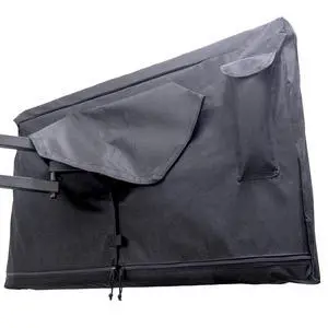 Outdoor TV Cover 95 100 inch WITH ZIPPER, Weatherproof, Waterproof 360 degrees protection, Soft Non Scratch Interior Black Outdoor TV Cover 95 100 inch WITH ZIPPER, Weatherproof, Waterproof 360 degrees protection, Soft Non Scratch Interior Black