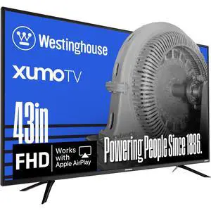 43-inch Smart TV, FHD 1080P Xumo TV w/Voice Remote, Flat Screen Television w/Dolby Atmos, Bluetooth, Apple AirPlay, Wi-Fi & Mobile Connectivity 43-inch Smart TV, FHD 1080P Xumo TV w/Voice Remote, Flat Screen Television w/Dolby Atmos, Bluetooth, Apple AirPlay, Wi-Fi & Mobile Connectivity