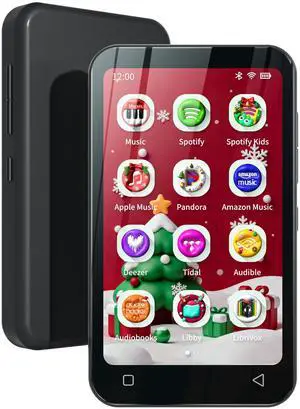 80GB Kids MP3 Player with Bluetooth, Parental Controls, Pre-Installed Spotify, Audible, 4" WiFi MP4 Music Player(Black) 80GB Kids MP3 Player with Bluetooth, Parental Controls, Pre-Installed Spotify, Audible, 4" WiFi MP4 Music Player(Black)