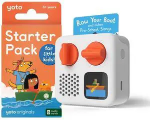 Mini (2024 Edition) + Starter Pack for Little Kids Bundle Screen-Free Bluetooth Audio Player, All-in-1 Travel Device for Stories Music Podcasts Radio, Use as Speaker or with Headphones Mini (2024 Edition) + Starter Pack for Little Kids Bundle Screen-Free Bluetooth Audio Player, All-in-1 Travel Device for Stories Music Podcasts Radio, Use as Speaker or with Headphones
