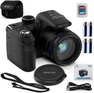 MN40Z 20MP Digital Camera 40x Optical Zoom, 1080p FHD Video, 3.0" LCD, Wi-Fi, Face/Smile/Blink Detection Black MN40Z 20MP Digital Camera 40x Optical Zoom, 1080p FHD Video, 3.0" LCD, Wi-Fi, Face/Smile/Blink Detection Black