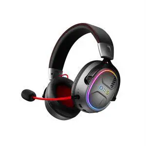 Storm G2 Wireless Gaming Headsets, 7.1 Virtual Surround Sound, 3 EQ Modes, 2.4G Low Latency, 50mm Driver, 40H Playtime, RGB Light, Bluetooth 5.3, Compatible with PC, Console, Mobile, Black Storm G2 Wireless Gaming Headsets, 7.1 Virtual Surround Sound, 3 EQ Modes, 2.4G Low Latency, 50mm Driver, 40H Playtime, RGB Light, Bluetooth 5.3, Compatible with PC, Console, Mobile, Black